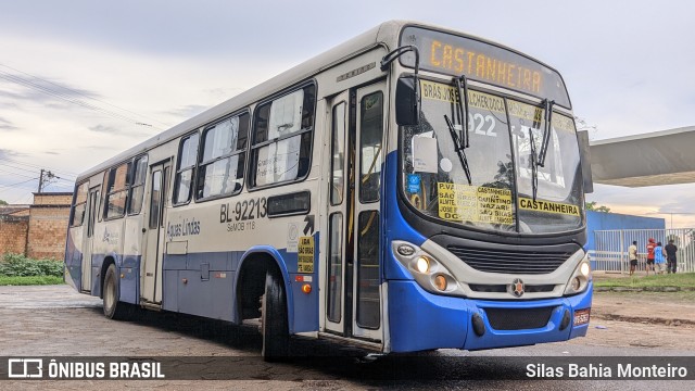 Transportes Águas Lindas BL-92213 na cidade de Ananindeua, Pará, Brasil, por Silas Bahia Monteiro. Número da foto: #12078914.