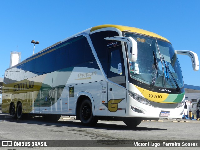 Empresa Gontijo de Transportes 19700 na cidade de Goiânia, Goiás, Brasil, por Victor Hugo  Ferreira Soares. Número da foto: #12079818.