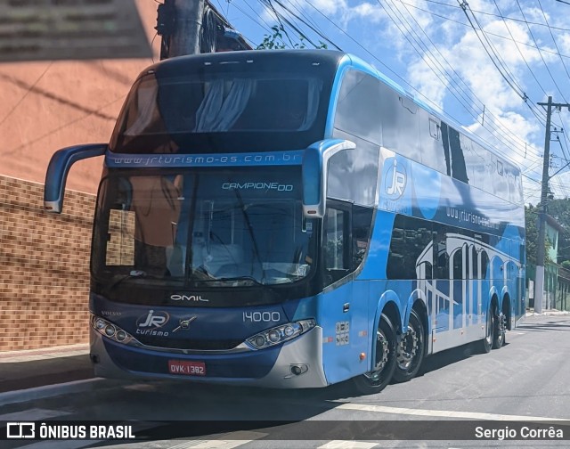 JR Turismo 14000 na cidade de Vila Velha, Espírito Santo, Brasil, por Sergio Corrêa. Número da foto: #12079167.