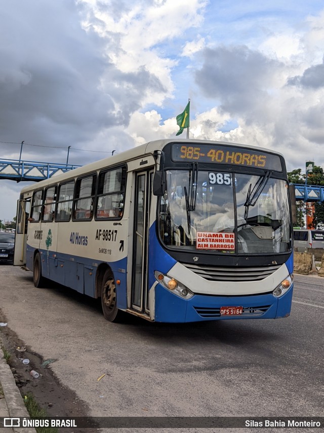 Viação Forte AF-98517 na cidade de Ananindeua, Pará, Brasil, por Silas Bahia Monteiro. Número da foto: #12078913.
