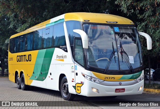Empresa Gontijo de Transportes 21375 na cidade de São Paulo, São Paulo, Brasil, por Sérgio de Sousa Elias. Número da foto: #12080963.