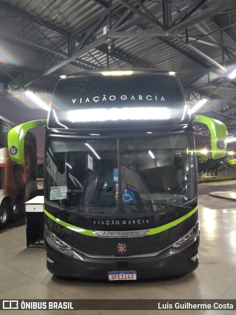 Viação Garcia 98140 na cidade de Presidente Prudente, São Paulo, Brasil, por Luis Guilherme Costa. Número da foto: #12079837.