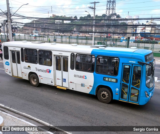 Nova Transporte 22203 na cidade de Vitória, Espírito Santo, Brasil, por Sergio Corrêa. Número da foto: #12079180.