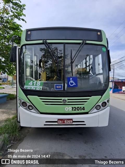 Auto Ônibus Líder 0912014 na cidade de Manaus, Amazonas, Brasil, por Thiago Bezerra. Número da foto: #12078956.