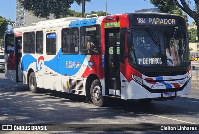 Viação Pavunense B32608 na cidade de Rio de Janeiro, Rio de Janeiro, Brasil, por Cleiton Linhares. Número da foto: #12079627.