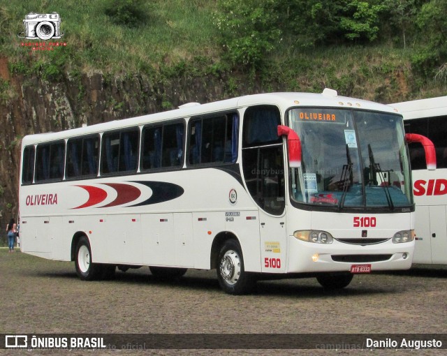 Viação Oliveira 5100 na cidade de Campinas, São Paulo, Brasil, por Danilo Augusto. Número da foto: #12079349.