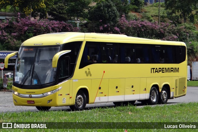 Viação Itapemirim 60081 na cidade de Manhuaçu, Minas Gerais, Brasil, por Lucas Oliveira. Número da foto: #12079899.