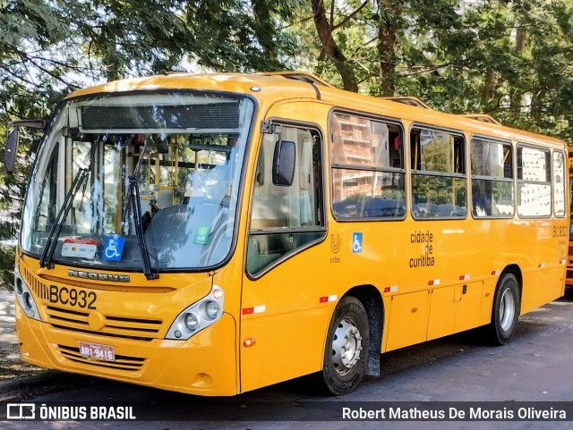 Transporte Coletivo Glória BC932 na cidade de Curitiba, Paraná, Brasil, por Robert Matheus De Morais Oliveira. Número da foto: #12079190.