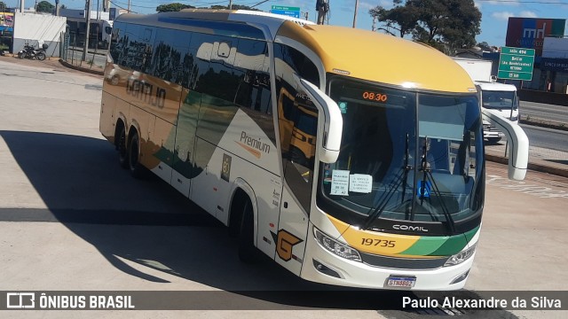 Empresa Gontijo de Transportes 19735 na cidade de Betim, Minas Gerais, Brasil, por Paulo Alexandre da Silva. Número da foto: #12080201.