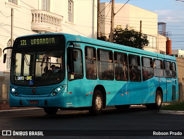 Viação Saens Peña São José dos Campos 1104 na cidade de São José dos Campos, São Paulo, Brasil, por Robson Prado. Número da foto: #12081199.