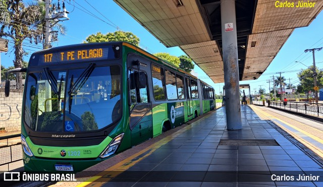 Metrobus 1202 na cidade de Goiânia, Goiás, Brasil, por Carlos Júnior. Número da foto: #12080385.