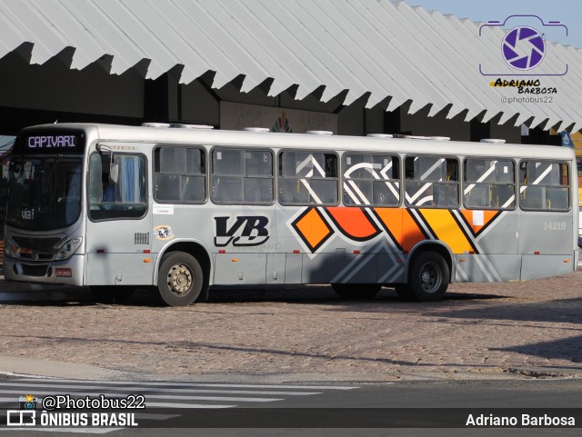 VB Transportes e Turismo 14219 na cidade de Indaiatuba, São Paulo, Brasil, por Adriano Barbosa. Número da foto: #12081359.