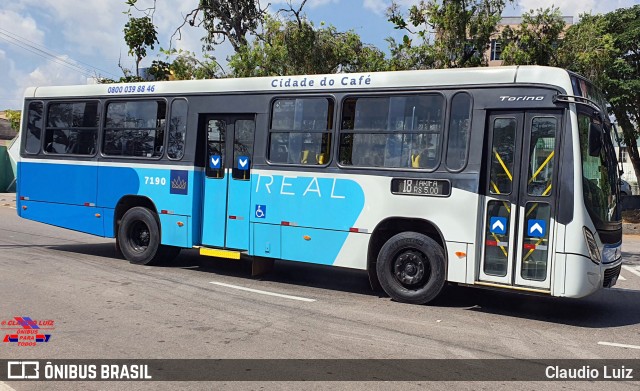 Viação Real - Varginha 7190 na cidade de Varginha, Minas Gerais, Brasil, por Claudio Luiz. Número da foto: #12080299.