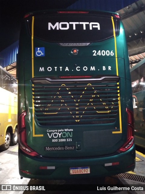 Viação Motta 24006 na cidade de Presidente Prudente, São Paulo, Brasil, por Luis Guilherme Costa. Número da foto: #12079794.