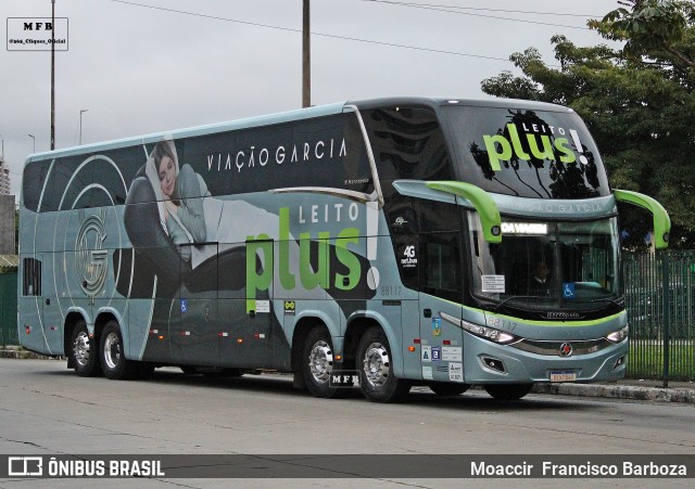 Viação Garcia 88117 na cidade de São Paulo, São Paulo, Brasil, por Moaccir  Francisco Barboza. Número da foto: #12079761.