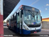 CMT - Consórcio Metropolitano Transportes 144 na cidade de Várzea Grande, Mato Grosso, Brasil, por Daniel Henrique. Número da foto: #:id.