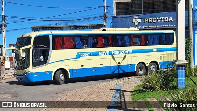 Viação Novo Horizonte 1036211 na cidade de Barra da Estiva, Bahia, Brasil, por Flávio  Santos. Número da foto: #12081455.
