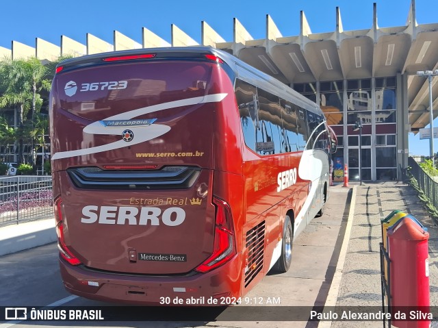 Viação Serro 36723 na cidade de Belo Horizonte, Minas Gerais, Brasil, por Paulo Alexandre da Silva. Número da foto: #12083023.