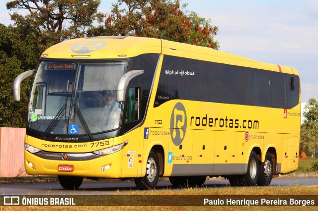 RodeRotas - Rotas de Viação do Triângulo 7753 na cidade de Brasília, Distrito Federal, Brasil, por Paulo Henrique Pereira Borges. Número da foto: #12083028.