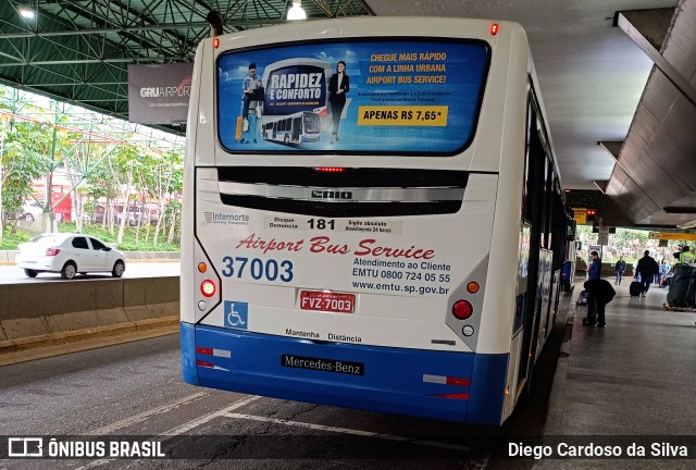 Grupo Serveng - Serveng Transportes 37003 na cidade de Guarulhos, São Paulo, Brasil, por Diego Cardoso da Silva. Número da foto: #12081876.