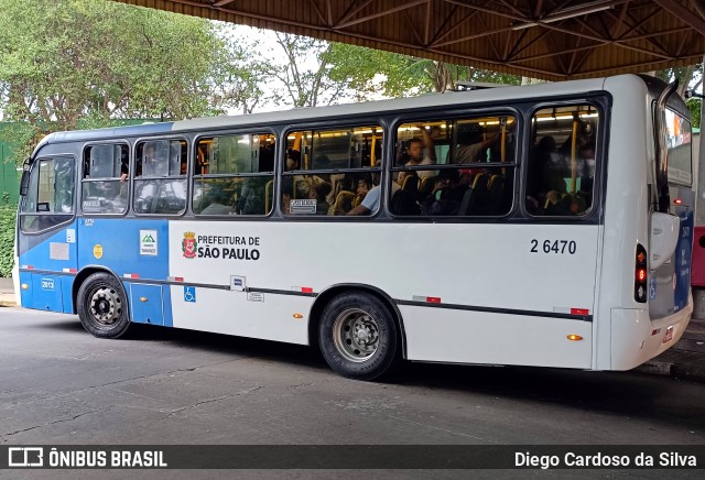 Transcooper > Norte Buss 2 6470 na cidade de São Paulo, São Paulo, Brasil, por Diego Cardoso da Silva. Número da foto: #12081868.