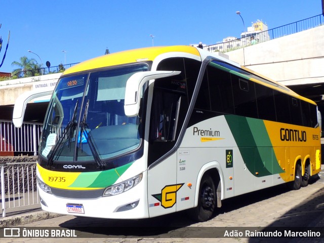 Empresa Gontijo de Transportes 19735 na cidade de Belo Horizonte, Minas Gerais, Brasil, por Adão Raimundo Marcelino. Número da foto: #12081515.
