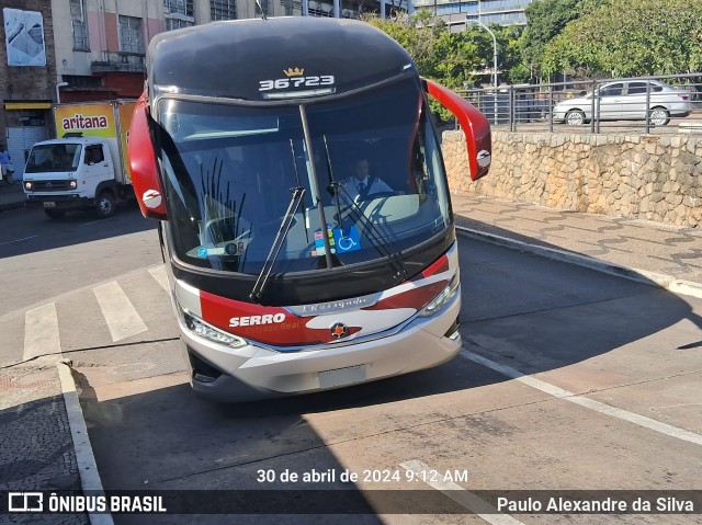 Viação Serro 36723 na cidade de Belo Horizonte, Minas Gerais, Brasil, por Paulo Alexandre da Silva. Número da foto: #12083018.