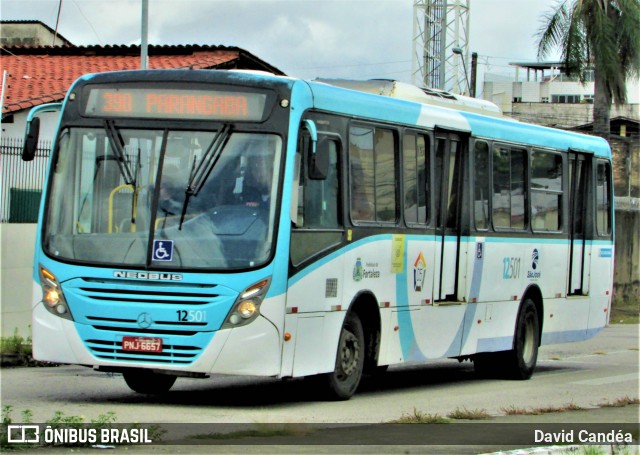 Auto Viação São José 12501 na cidade de Fortaleza, Ceará, Brasil, por David Candéa. Número da foto: #12082271.