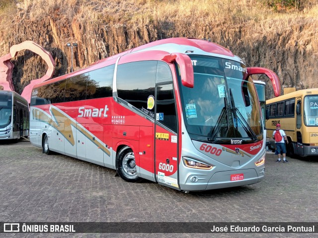 Viação Smart Transporte e Turismo 6000 na cidade de Campinas, São Paulo, Brasil, por José Eduardo Garcia Pontual. Número da foto: #12082134.
