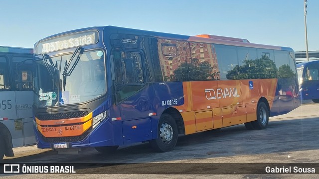Evanil Transportes e Turismo RJ 132.155 na cidade de Rio de Janeiro, Rio de Janeiro, Brasil, por Gabriel Sousa. Número da foto: #12082872.