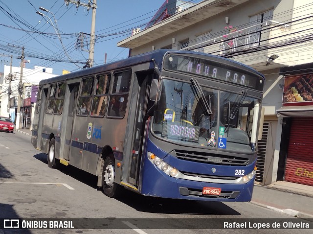 Radial Transporte Coletivo 282 na cidade de Poá, São Paulo, Brasil, por Rafael Lopes de Oliveira. Número da foto: #12081801.