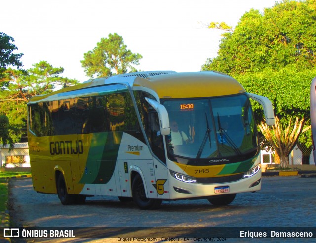 Empresa Gontijo de Transportes 7145 na cidade de Eunápolis, Bahia, Brasil, por Eriques  Damasceno. Número da foto: #12083300.