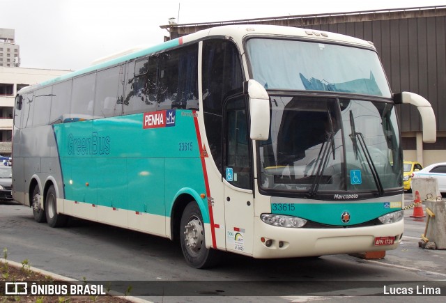 Empresa de Ônibus Nossa Senhora da Penha 33615 na cidade de Rio de Janeiro, Rio de Janeiro, Brasil, por Lucas Lima. Número da foto: #12083091.