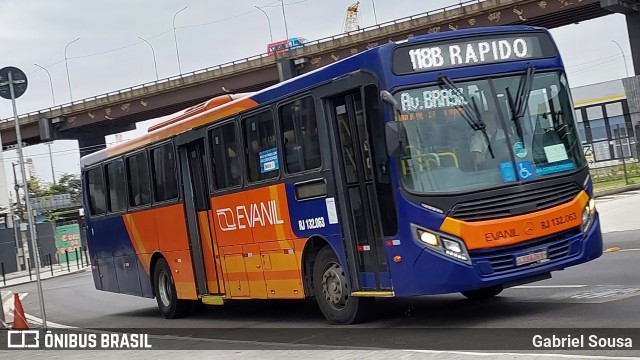 Evanil Transportes e Turismo RJ 132.063 na cidade de Rio de Janeiro, Rio de Janeiro, Brasil, por Gabriel Sousa. Número da foto: #12082875.