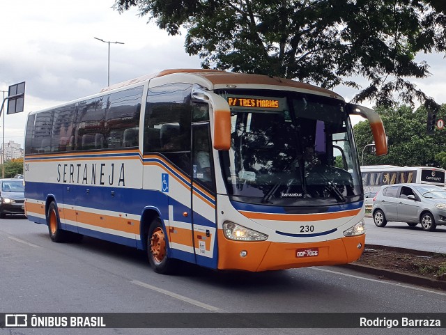 Viação Sertaneja 230 na cidade de Belo Horizonte, Minas Gerais, Brasil, por Rodrigo Barraza. Número da foto: #12083094.