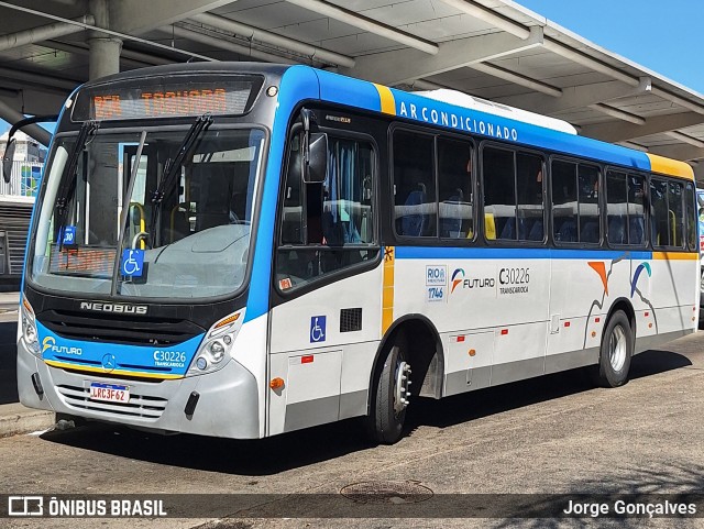 Transportes Futuro C30226 na cidade de Rio de Janeiro, Rio de Janeiro, Brasil, por Jorge Gonçalves. Número da foto: #12081570.