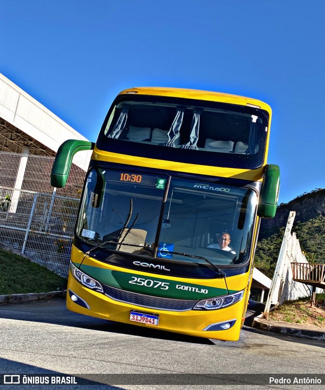 Empresa Gontijo de Transportes 25075 na cidade de Pará de Minas, Minas Gerais, Brasil, por Pedro Antônio. Número da foto: #12081654.