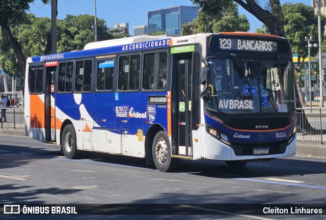 Viação Ideal B28532 na cidade de Rio de Janeiro, Rio de Janeiro, Brasil, por Cleiton Linhares. Número da foto: #12081968.