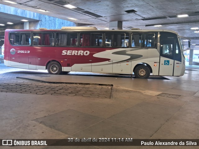 Viação Serro 29113 na cidade de Belo Horizonte, Minas Gerais, Brasil, por Paulo Alexandre da Silva. Número da foto: #12083033.