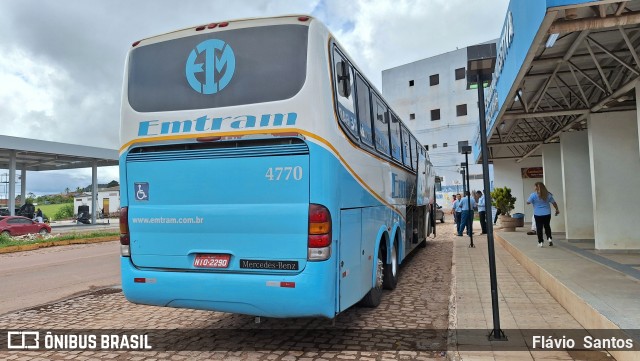Emtram 4770 na cidade de Barra da Estiva, Bahia, Brasil, por Flávio  Santos. Número da foto: #12081448.