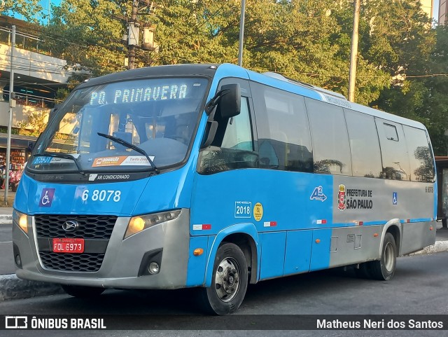 Cooper Líder > A2 Transportes 6 8078 na cidade de São Paulo, São Paulo, Brasil, por Matheus Neri dos Santos. Número da foto: #12081595.