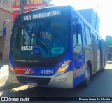 Radial Transporte Coletivo 41694 na cidade de Ferraz de Vasconcelos, São Paulo, Brasil, por Marcos Souza De Oliveira. Número da foto: #:id.