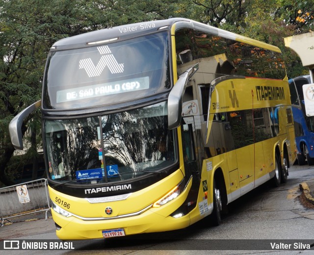 Viação Itapemirim 50186 na cidade de São Paulo, São Paulo, Brasil, por Valter Silva. Número da foto: #12083616.