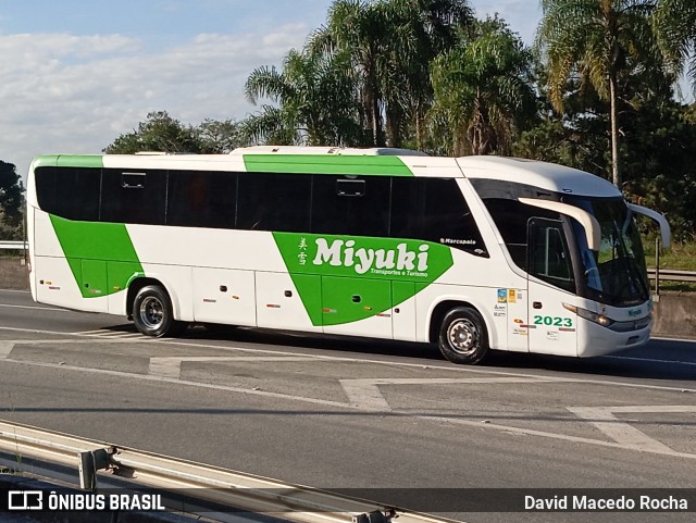 Miyuki Transportes e Turismo 2023 na cidade de Cotia, São Paulo, Brasil, por David Macedo Rocha. Número da foto: #12084201.