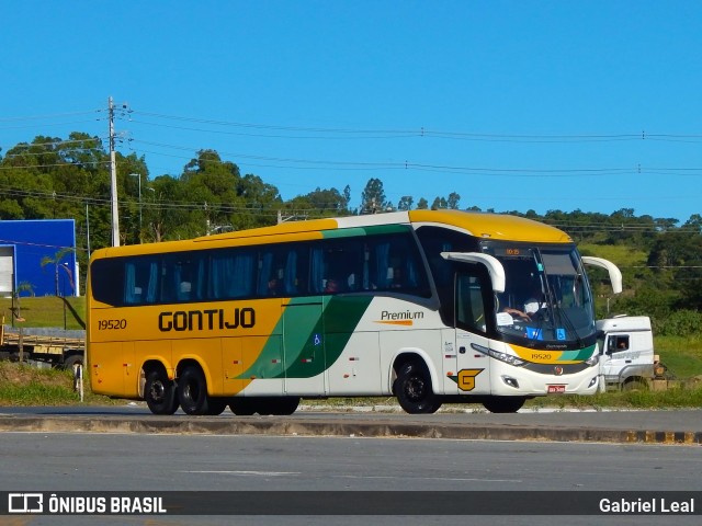 Empresa Gontijo de Transportes 19520 na cidade de Formiga, Minas Gerais, Brasil, por Gabriel Leal. Número da foto: #12084509.