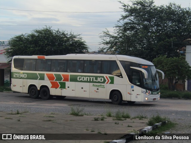 Empresa Gontijo de Transportes 21310 na cidade de Caruaru, Pernambuco, Brasil, por Lenilson da Silva Pessoa. Número da foto: #12084598.
