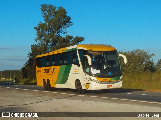 Empresa Gontijo de Transportes 19335 na cidade de Córrego Fundo, Minas Gerais, Brasil, por Gabriel Leal. Número da foto: #12084505.