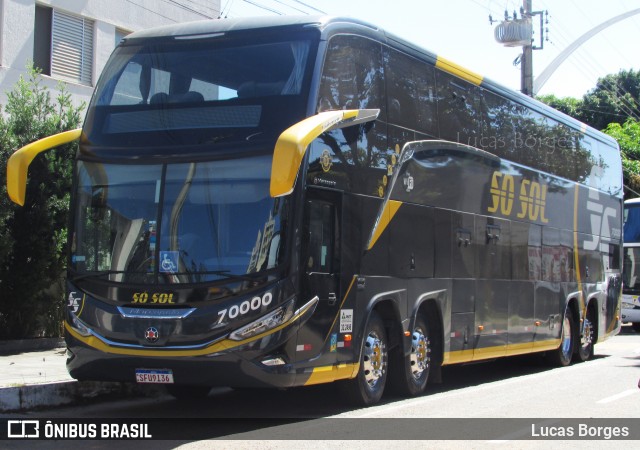 Só Sol Turismo 70000 na cidade de Caldas Novas, Goiás, Brasil, por Lucas Borges . Número da foto: #12084403.
