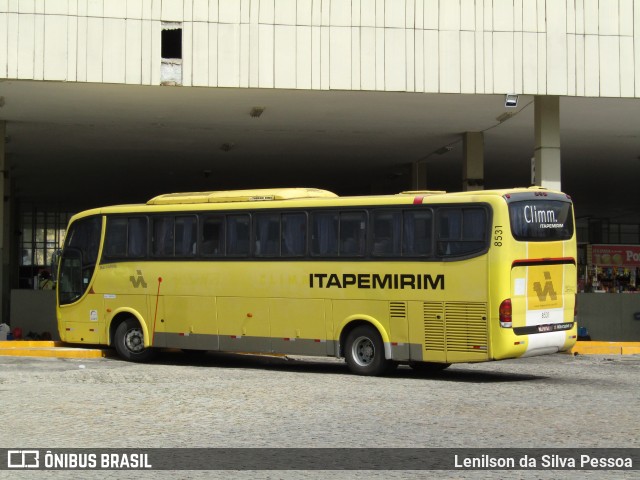 Viação Itapemirim 8531 na cidade de Caruaru, Pernambuco, Brasil, por Lenilson da Silva Pessoa. Número da foto: #12084361.