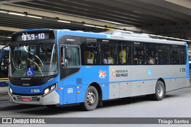 Sambaíba Transportes Urbanos 2 2096 na cidade de São Paulo, São Paulo, Brasil, por Thiago Santos. Número da foto: #12083996.